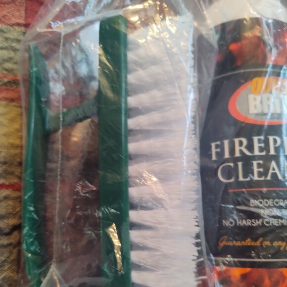 Quick N Brite Fireplace Cleaner with Scrub Brush - Picture 4 of 6